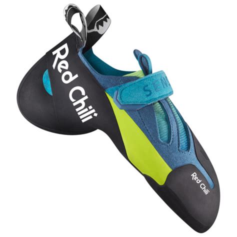 red chili sensor climbing shoes.